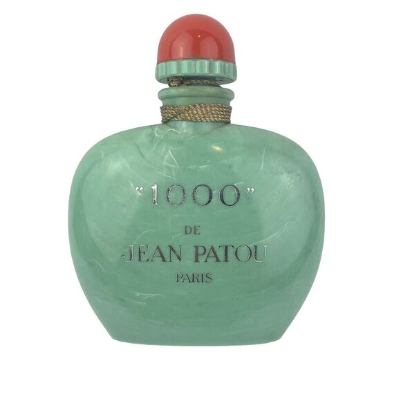 Vintage 1000 De Jean Patou Paris Green Large Factice Display Perfume Bottle RARE - Picture 3 of 15